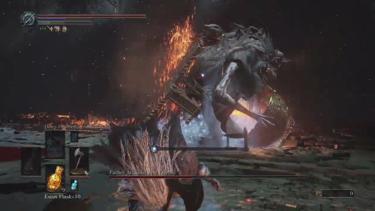 DARK SOULS III PS5 journey 2 pt 36 Friede Pain