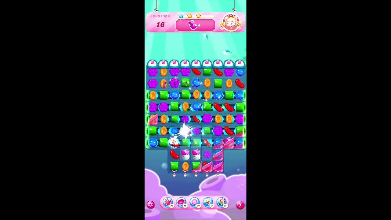 #5993 Candy Crush Saga Level 5993
