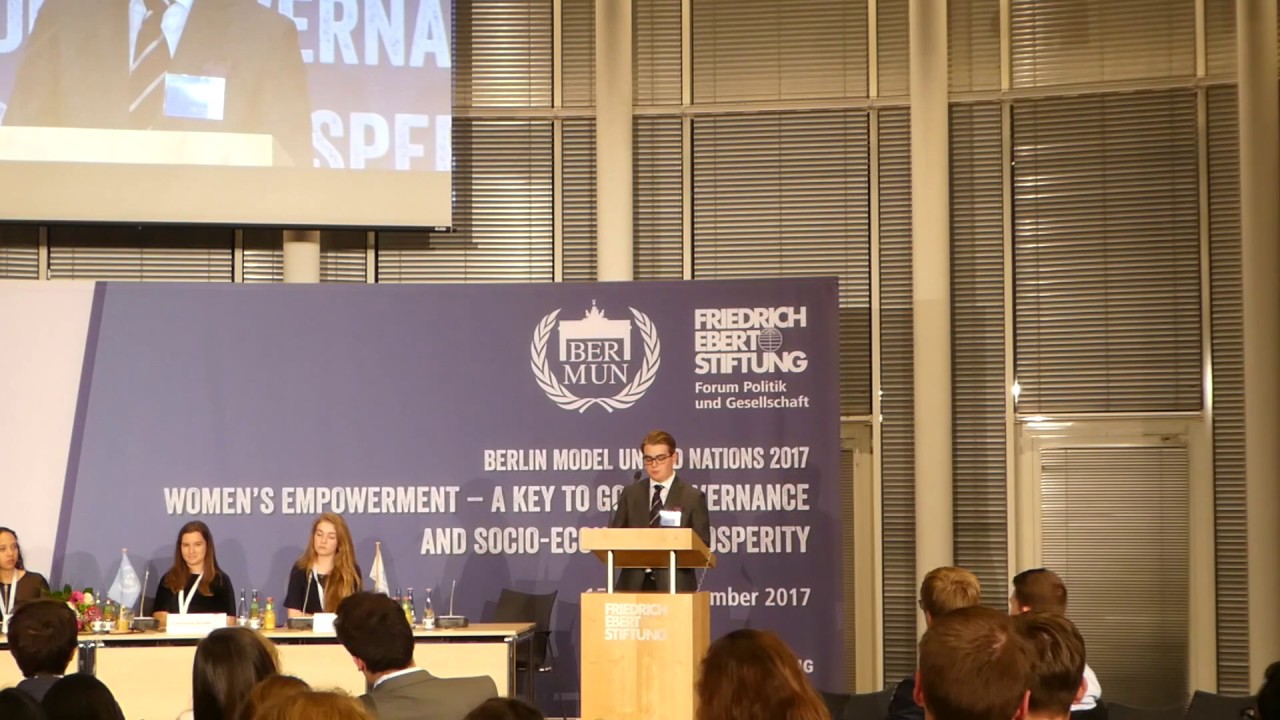 DPRK's opening speech BERMUN (Montana MUN)