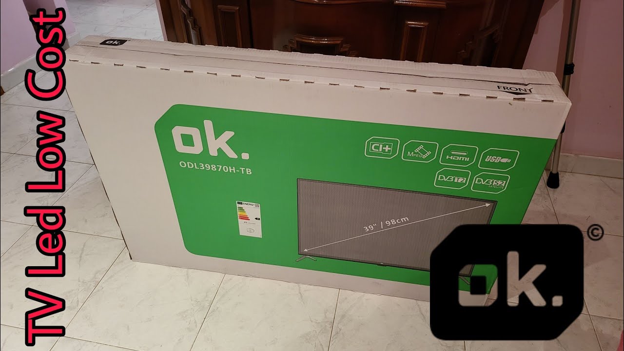 OK. TV Led DVB-T2 Low Cost by Mediaworld