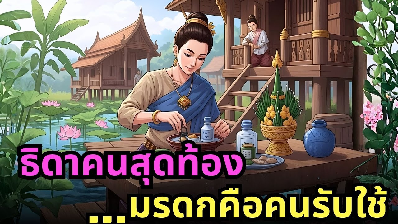 ธิดาคนสุดท้องผู้ได้รับมรดกเพียงคนรับใช้(นิทานพื้นบ้าน)