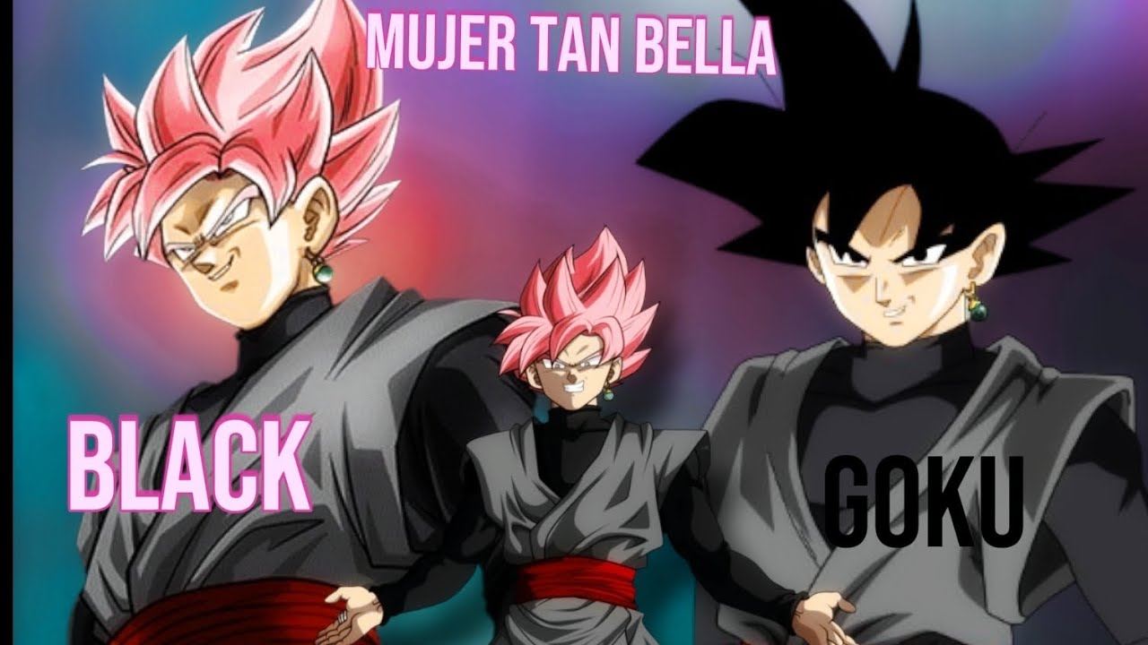 Black Goku x mujer tan bella resubido mejorado