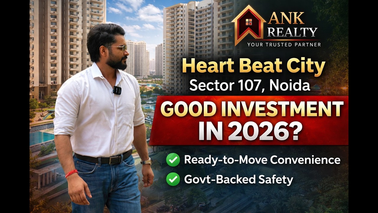 Amrapali HeartBeat City | Sector 107 Noida | Safe or Risky? 🧐 NBCC Aspire Full Tour & Review