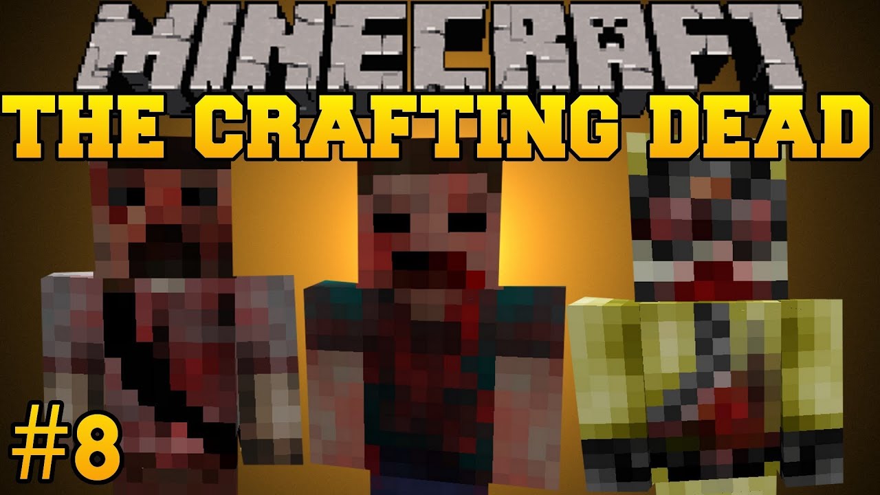 Minecraft: The Crafting Dead — Давайте поиграем — Часть 8 (мод The ​​Walking Dead/DayZ)