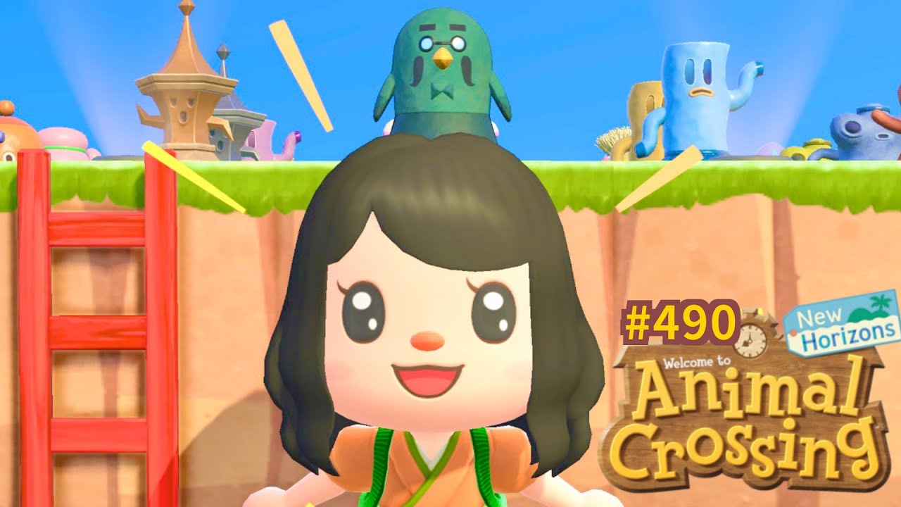 Photo surprise 🎁 Quête des gyroïdes & buffet plats 🏝 Animal Crossing New Horizons 490 Let's play