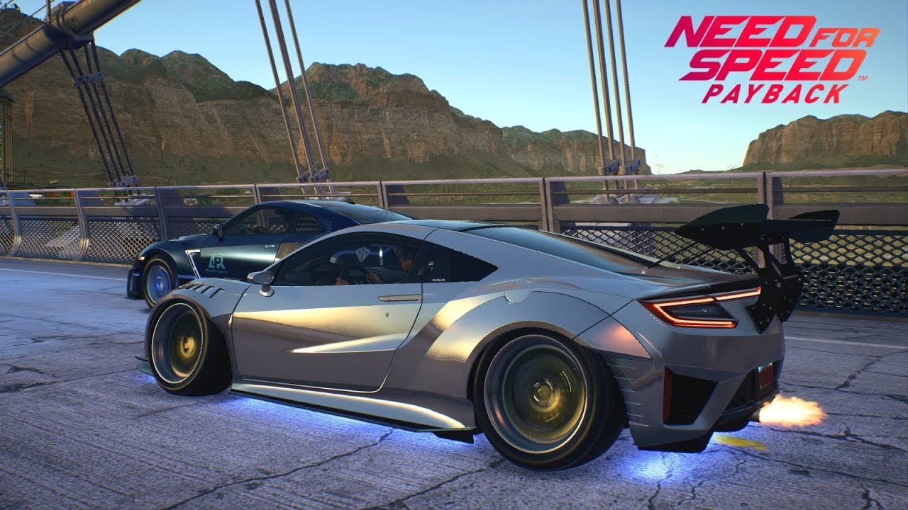 Need For Speed Payback | Acura NSX 2017 DRAG Racing vs. Vasilev (Boss Race) - PS4 Gameplay