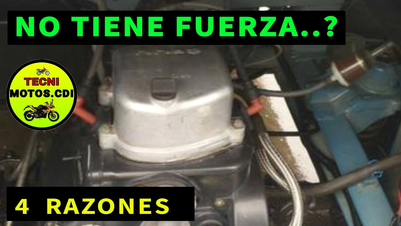 🤯 Tu Moto NO  tiene fuerza: Las 4 Causas Secretas que Roban la Potencia.