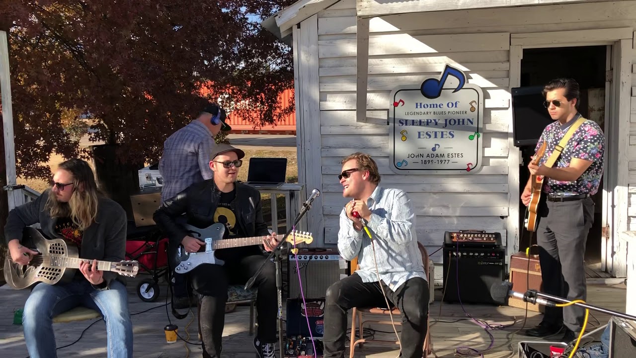 AJ Fullerton w/ Jake Friel @Tony Holidays Porch Sessions (Sleepy john estes porch)