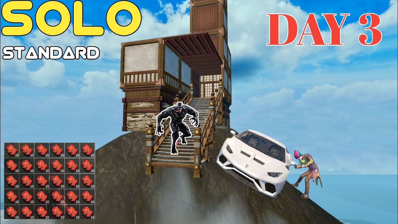 Solo Life -Lucky Solo journey(EP484)New update 2024.last island of survival/Standard Base Raid/Movie