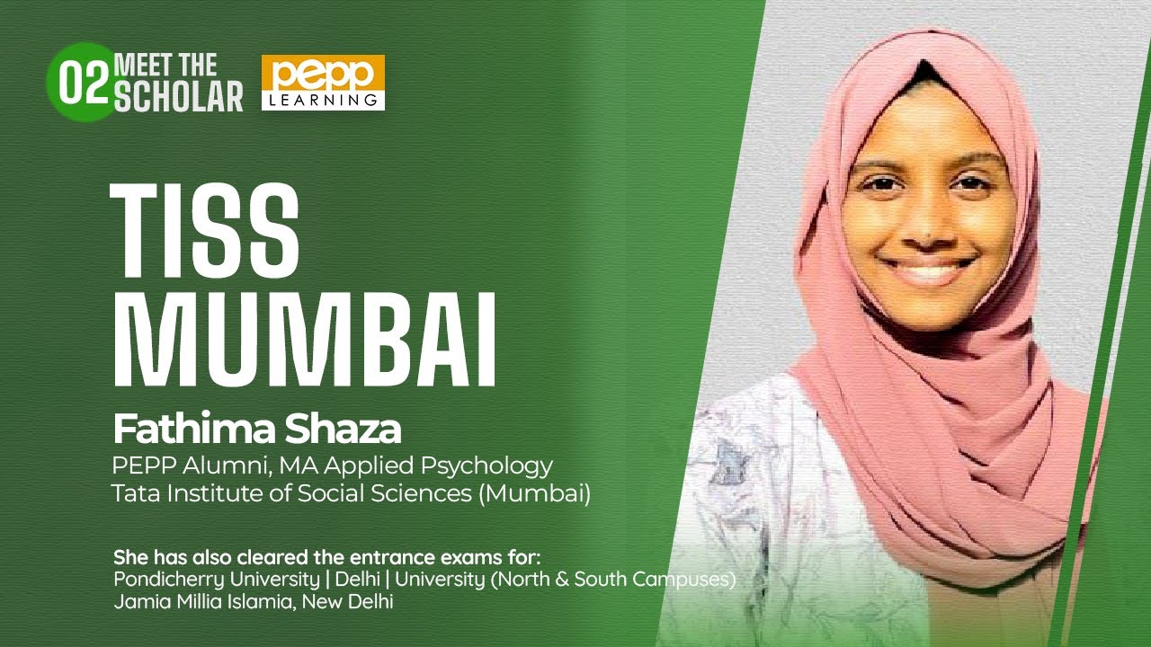 TISS - MA Psychology - Campus, Courses, Admission  |Meet The Scholar |  PEPP
