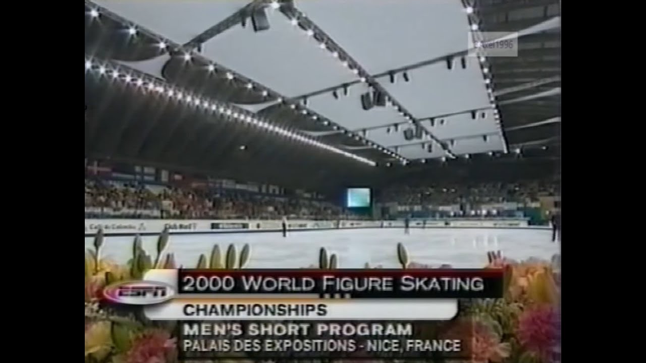 Men's Short Program - 2000 World Figure Skating Championships (ABC, Yagudin, Plushenko, Stojko)