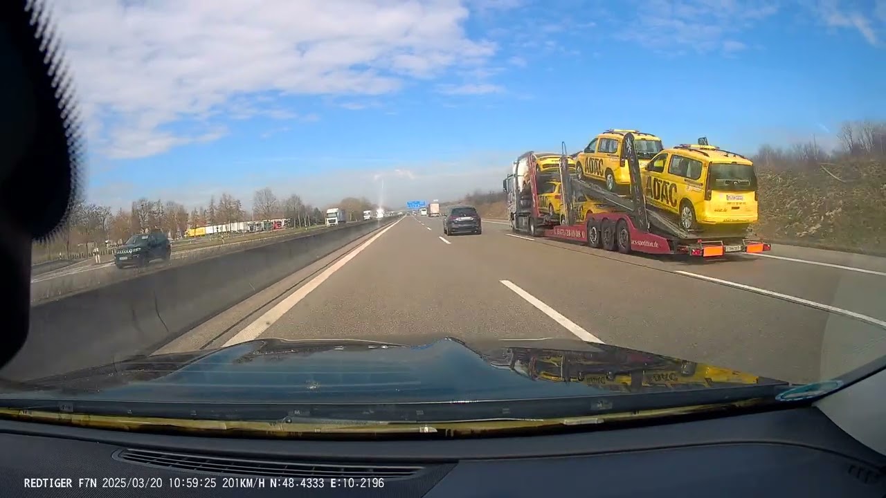 Autobahn Unrestricted, IMPOSSIBLE for Tesla: averaging over 170kph/100mph in a Mercedes E-Class