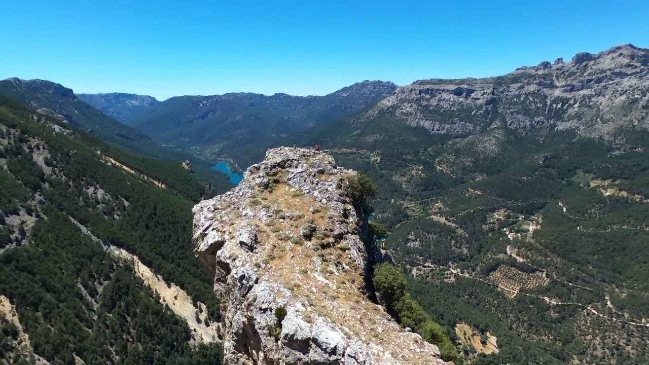 Puntal de los Canteros a vista de dron