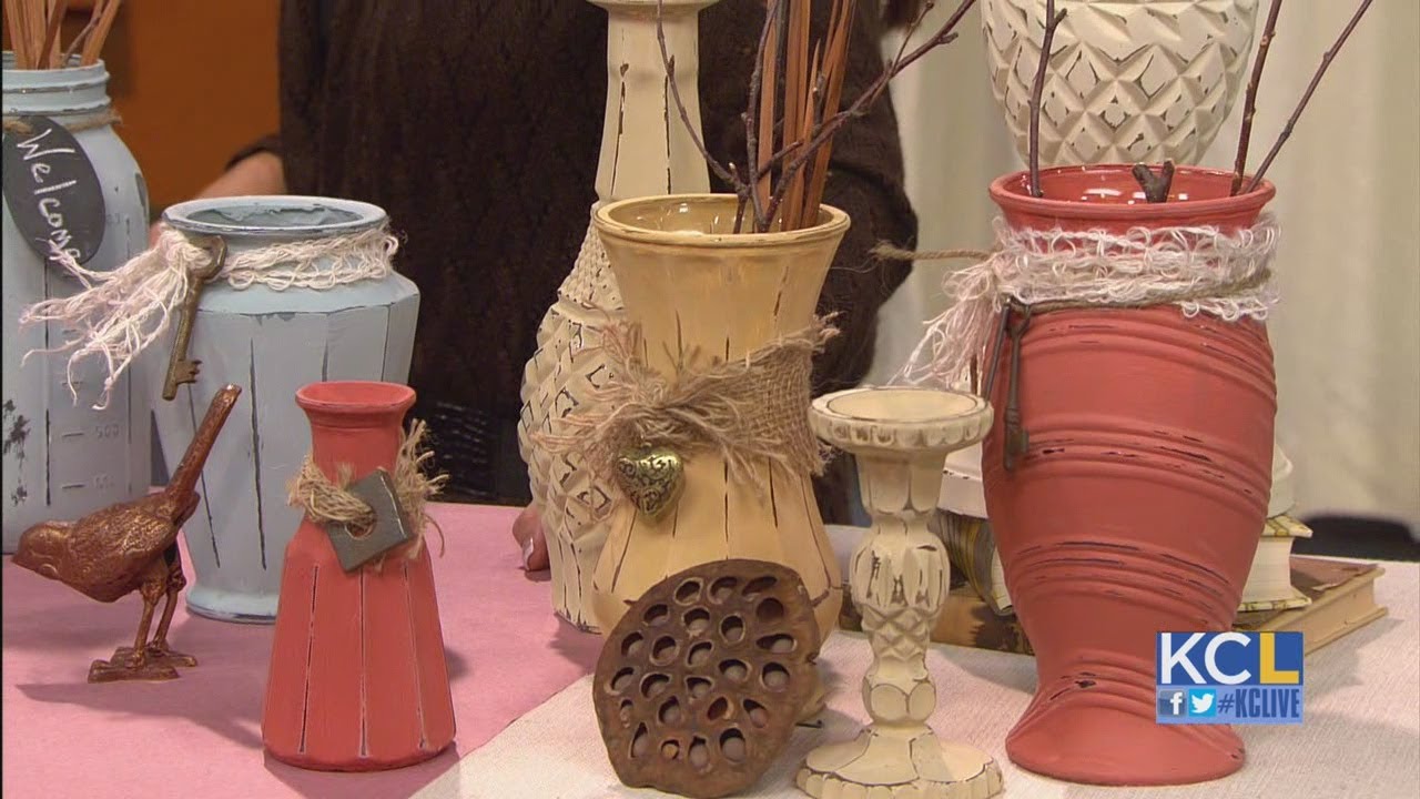 KCL - How to distress glass with paint