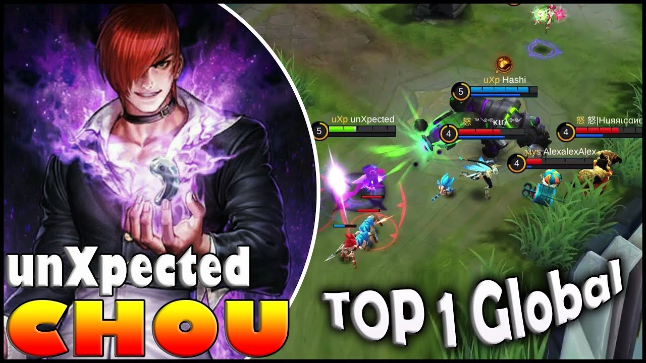 King of Chou, 7596 matches 76,7% Winrate | unXpected | Top 1 Global | MLBB