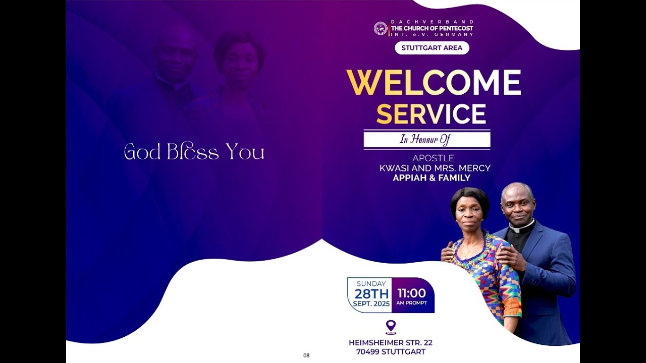 WELCOME SERVICE - NEW STUTTGART AREA HEAD