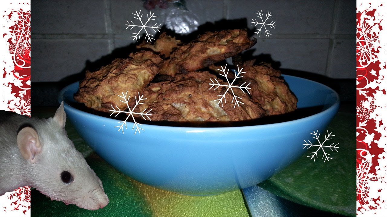Ratten Weihnachtskekse backen