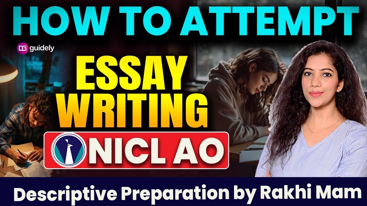 How to Attempt Essay Writing For NICL AO | NICL AO Descriptive Strategy | By Rakhi Ma'am