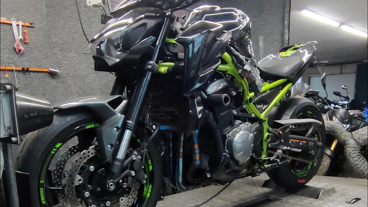 Kawasaki Z900e 2018 odblokowanie z 35kW + remap strojenie ECU na max możliwości by Cerbol