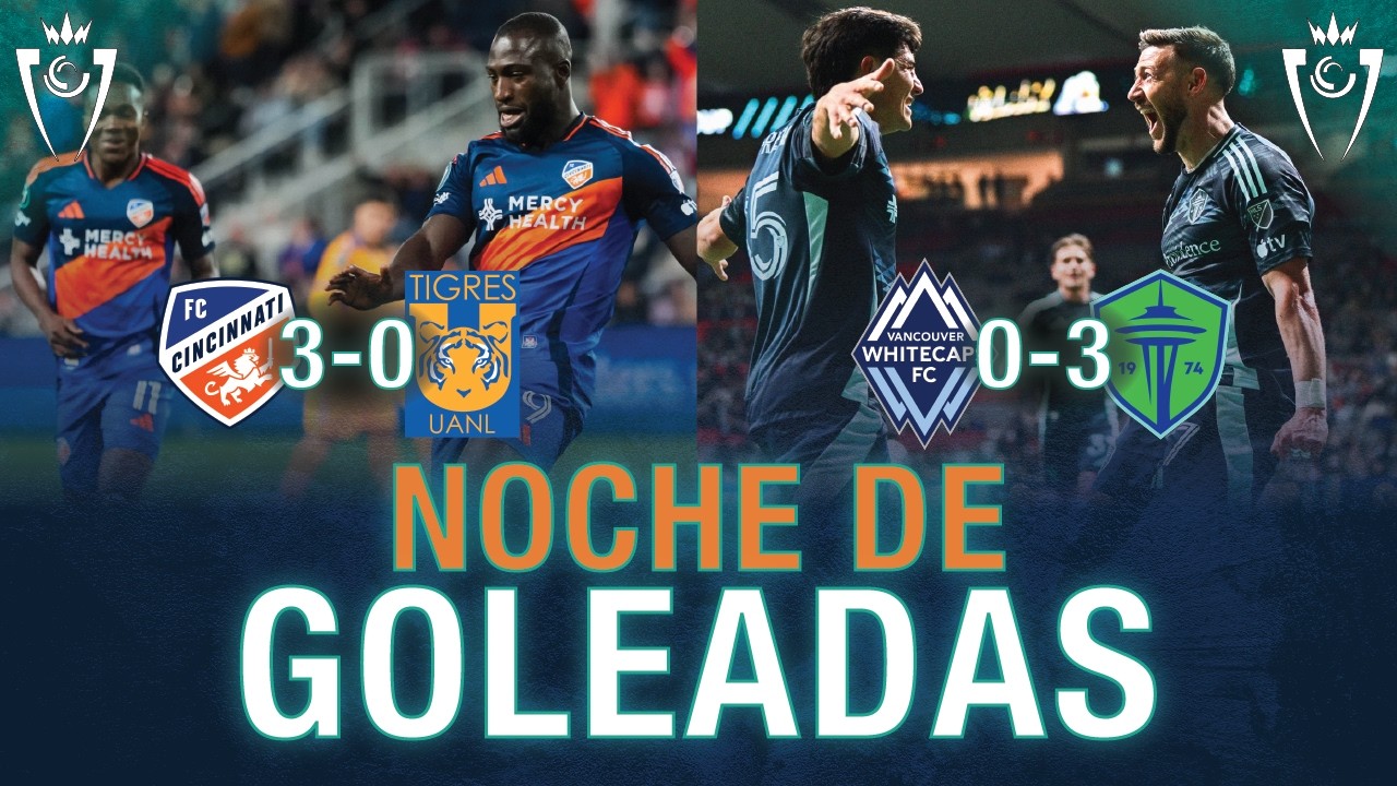 GOLEADOS: TIGRES CAYÓ ANTE CINCINNATI EN LA CONCACHAMPIONS