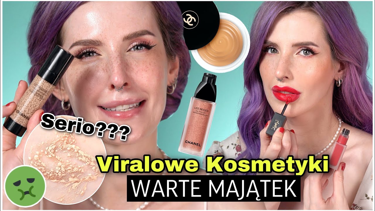 Podkład Chanel przyprawia o mdłości🥴- Testuje EKSKLUZYWNE kosmetyki, kt&oacute;re stały się Viralem🫠