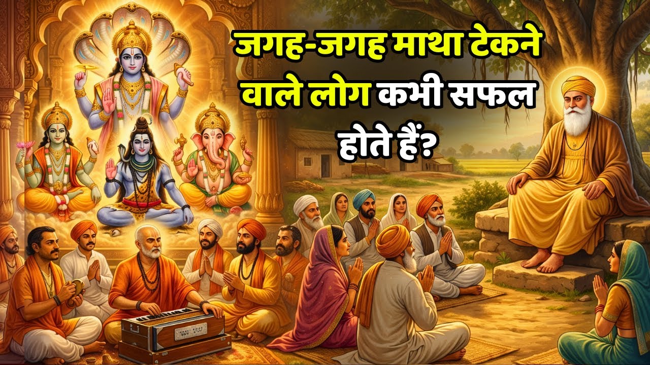 जगह-जगह माथा टेकने वाले लोग क्या सच में सफल होते हैं? | Jagha Jagha Matha Tekne Wale Log #moralstory