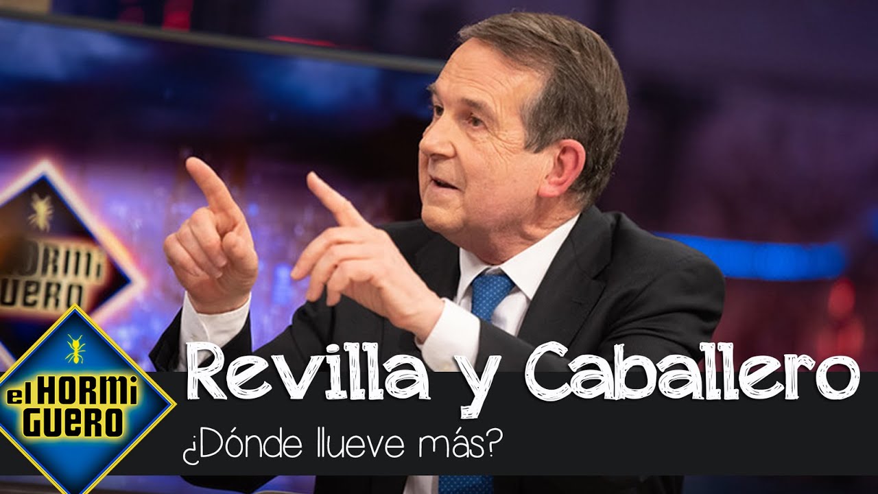 Discusión entre Caballero y Revilla ¿llueve más en Vigo o en Cantabria? - El Hormiguero