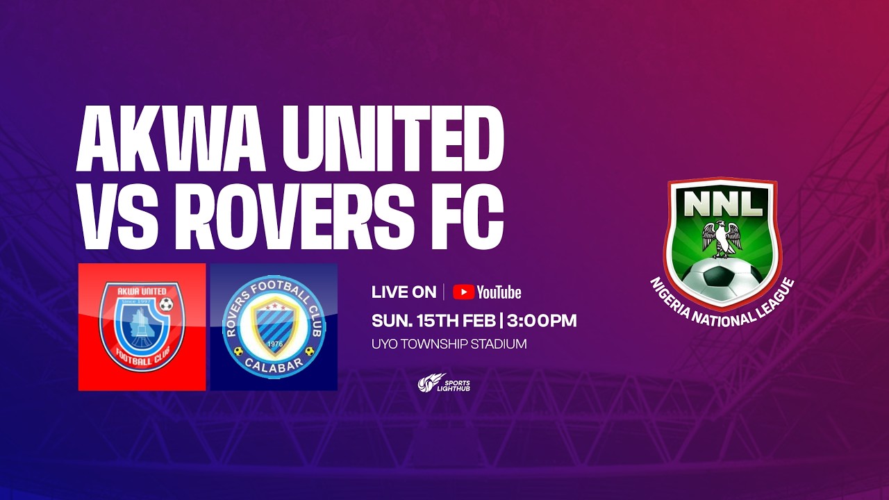 NNL26 WEEK 10 | AKWA UNITED VS ROVERS FC