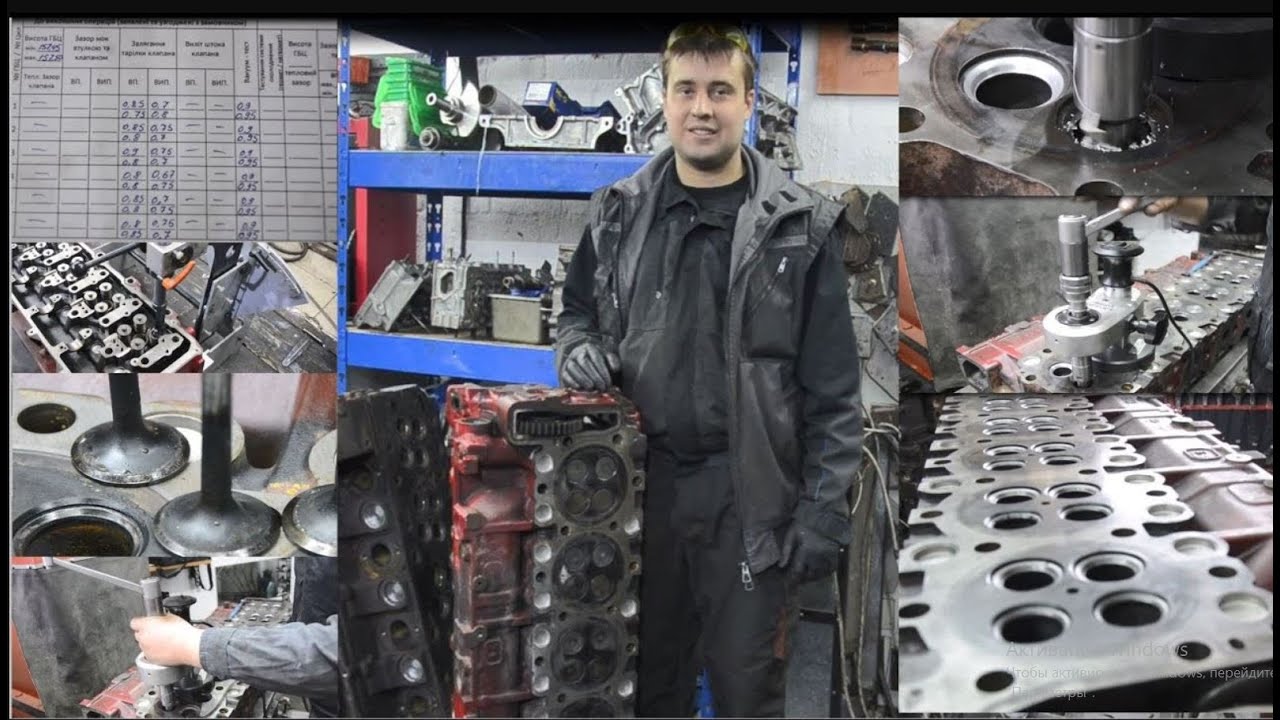 Ремонт(ГБЦ)головки блока цилиндров грузовых автомобилей.MAN,Scania,Renault Євро 3-6
