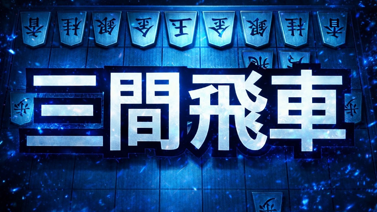 【将棋】対三間飛車