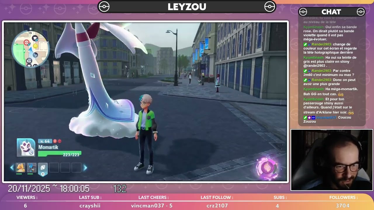 [64✨] Stalgamin (femelle) Shiny Full Odds en 2640 RE sur Légendes Pokémon : Z-A