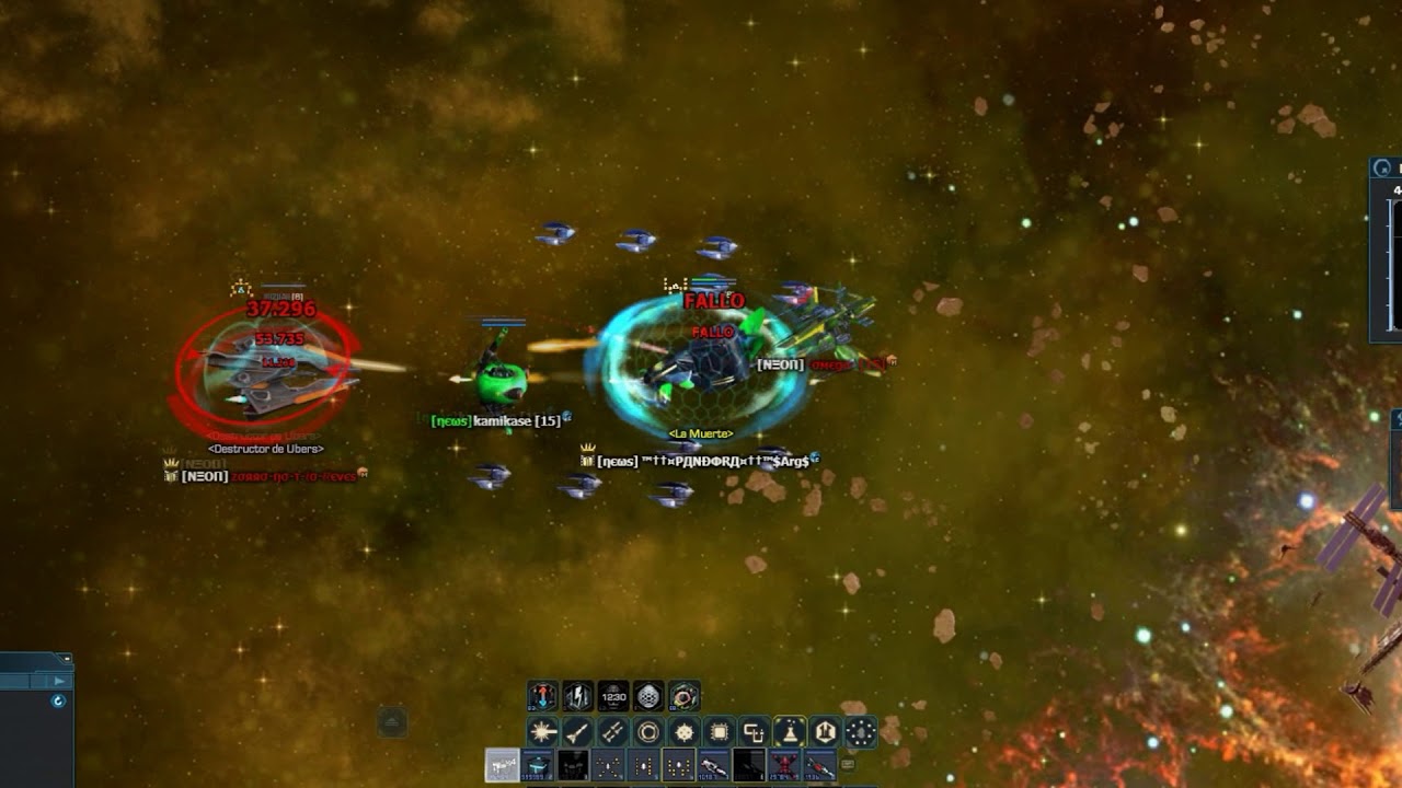 DARK ORBIT HAMMERCLAW VS AEGIS