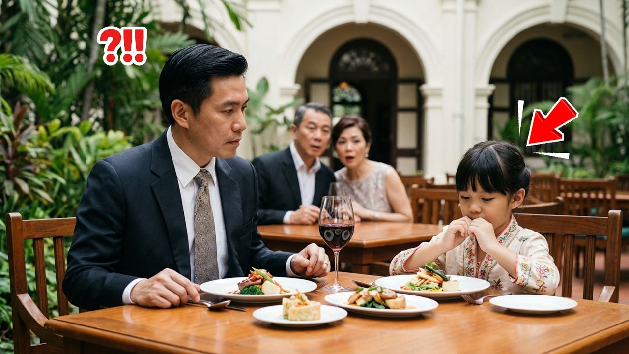 “DAD, MAY I EAT WITH YOU” — THE QUESTION THAT SHATTERED A MILLIONAIRE’S PRIDE 👍🔔📢