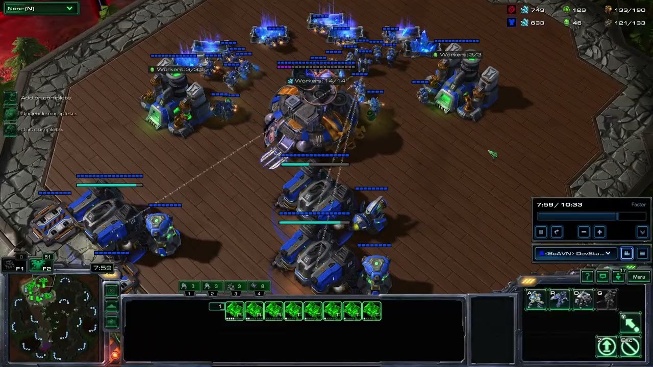 SC2 - DevStarTimba's TvZ 3 rax build order