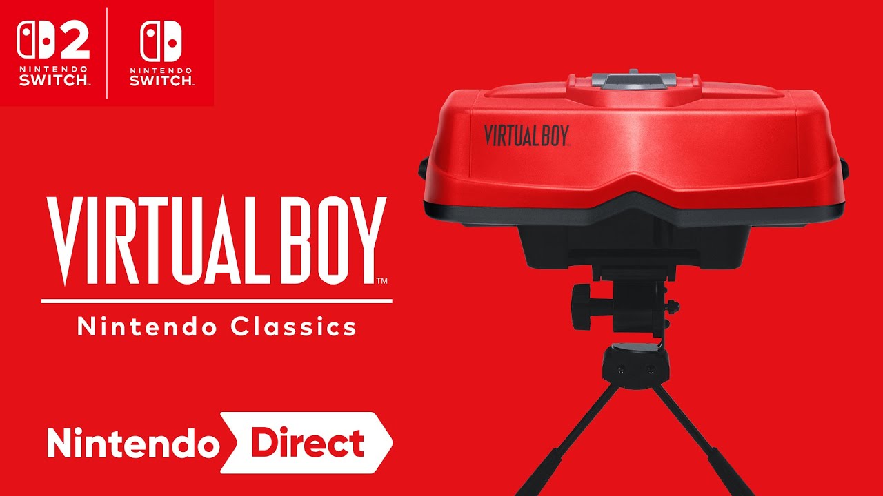 Virtual Boy &ndash; Nintendo Classics arrives February 17th (Nintendo Switch 2 / Nintendo Switch)