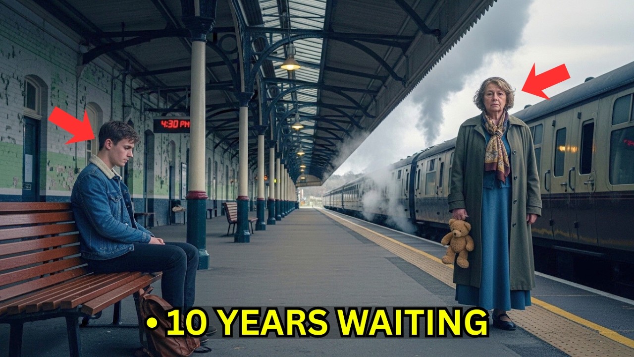 Orphan Boy Waits at Train Station Every Day — After 10 Years Someone Finally Arrives
