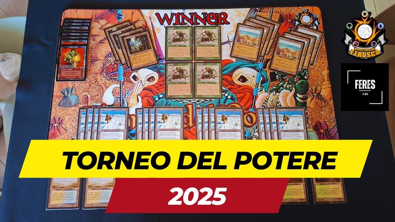 MTG TORNEO DEL POTERE 2025 PREMODERN [MTG ITALIA]