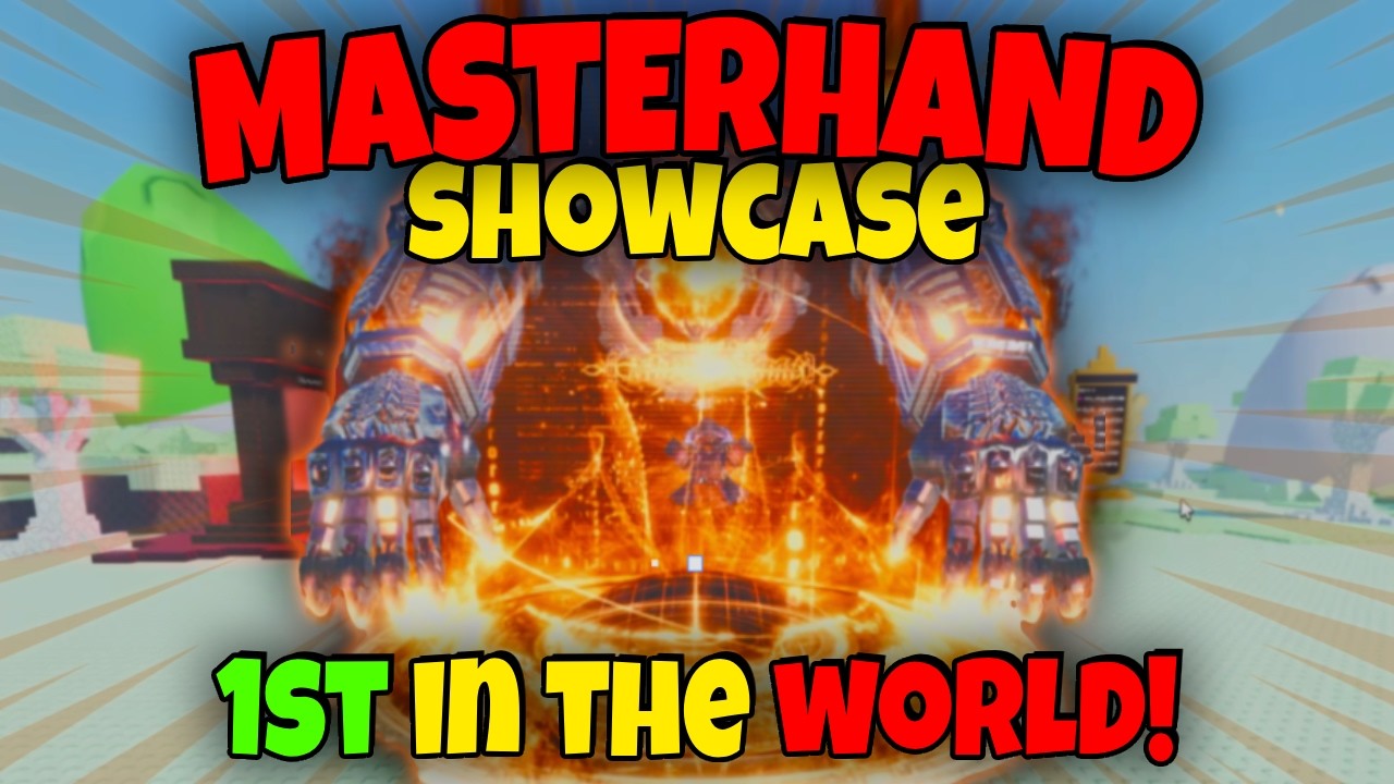 Витрина Masterhand (первая в мире!) | Sol's RNG