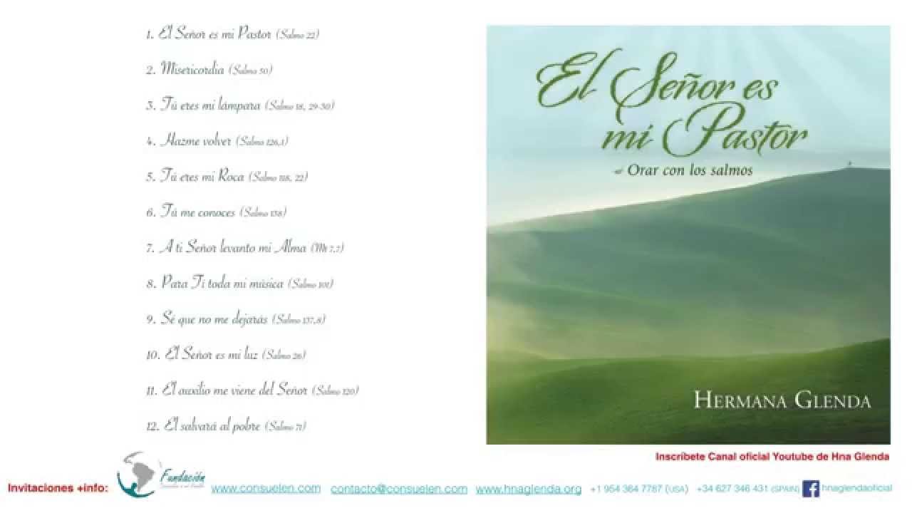 1 HORA MUSICA CON HERMANA GLENDA 2 - EL SEÑOR ES MI PASTOR ( OFICIAL)