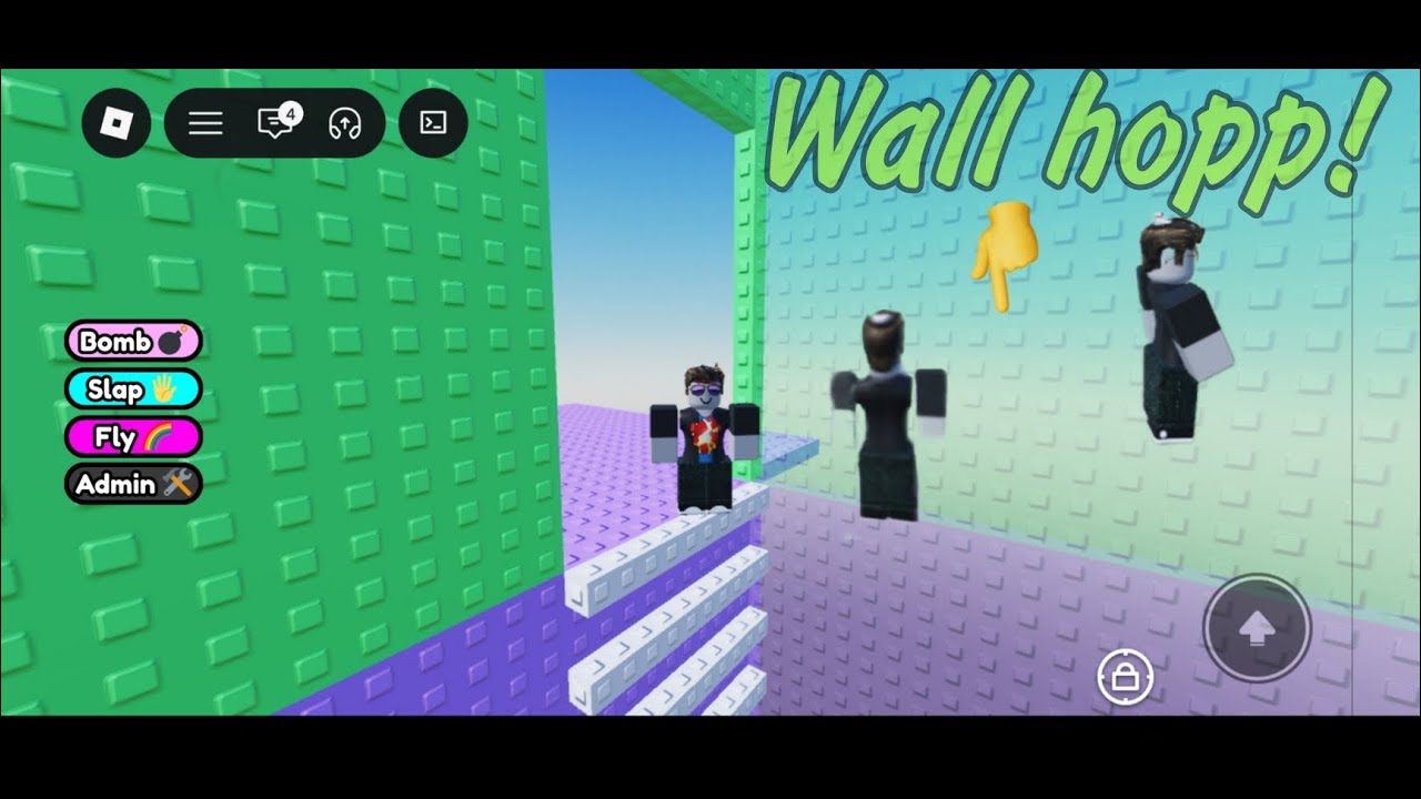 Beating the bomb tower? 💪🗼 #roblox #tower #bomb #wallhop #bombtower #beating #funny 