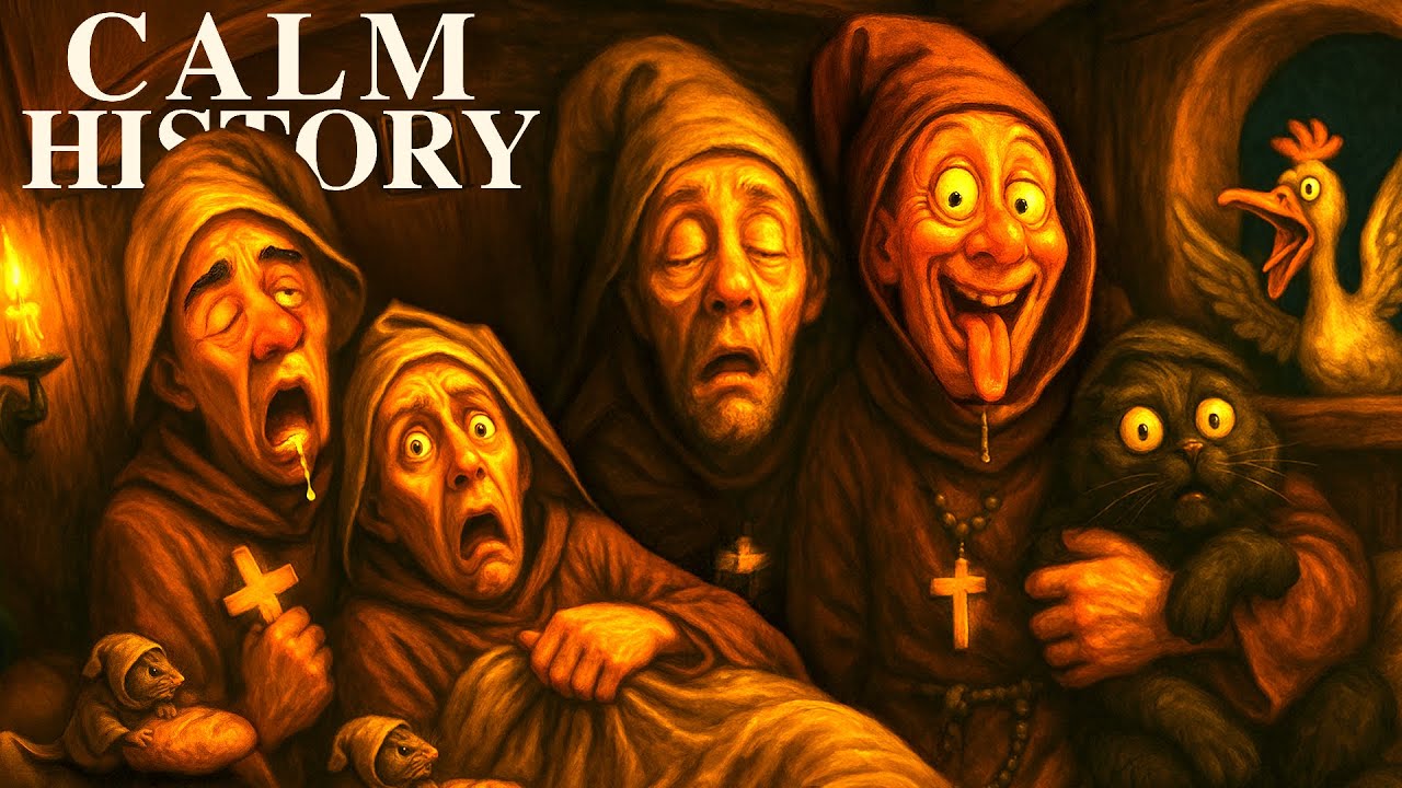 *NO ADS* Why Medieval Monks Slept in Two Shifts | Boring History To Sleep