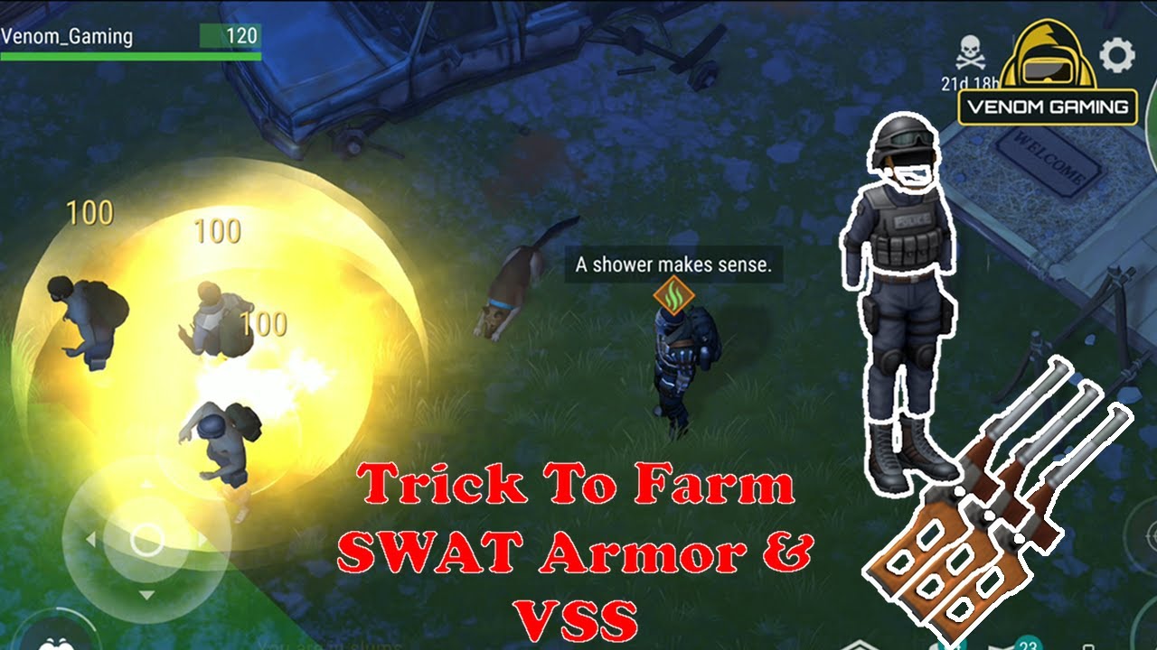 New Way To Farm VSS & SWAT ARMOR Easily !  Last Day On Earth Survival