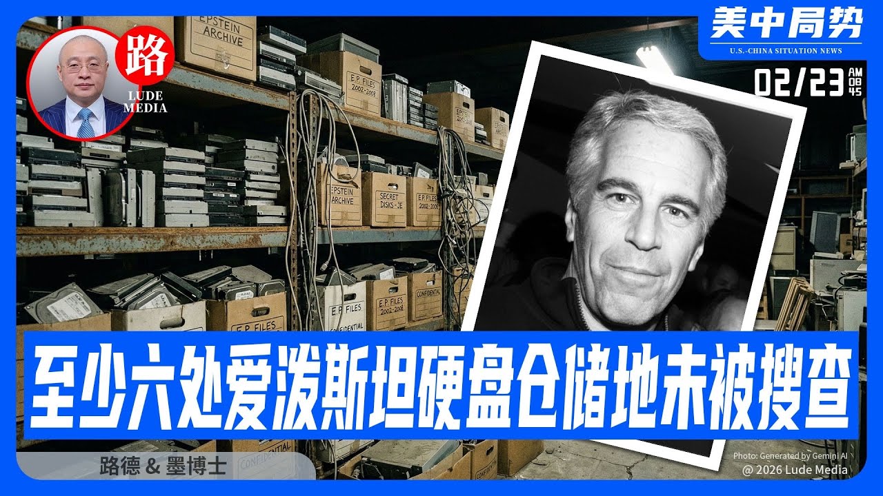 【路德社】最新信号放出！至少六处爱泼斯坦秘密硬盘仓储地未被执法部门搜查，不在600万份文件之列，一旦找到曝光将揭露更多深层中共暗线网络；2/23:2026 墨博士