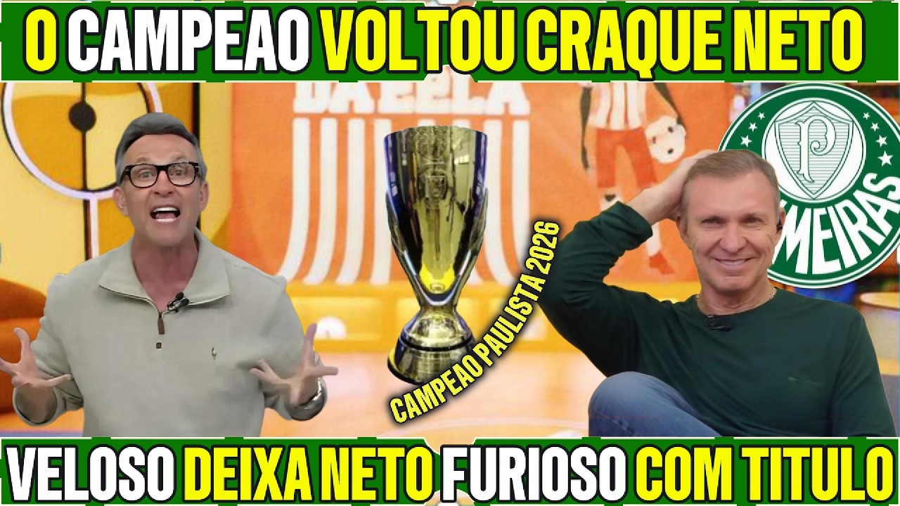 🔥 PALMEIRAS CAMPEÃO PAULISTA! INÍCIO DE TEMPORADA ASSUSTA OS RIVAIS