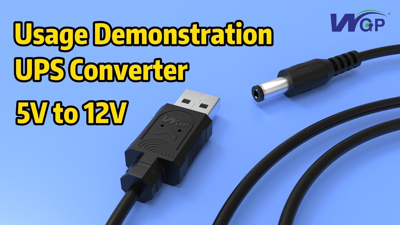 How to use the booster cable USB 5V to DC 12V? #booster cable #step up cable use #booster 5V to 12V