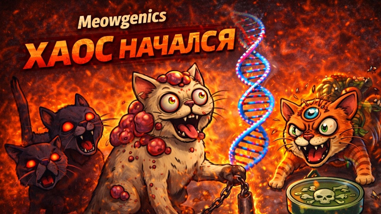 ГЕНЕТИЧЕСКИЙ ХАОС НАЧАЛСЯ | Meowgenics