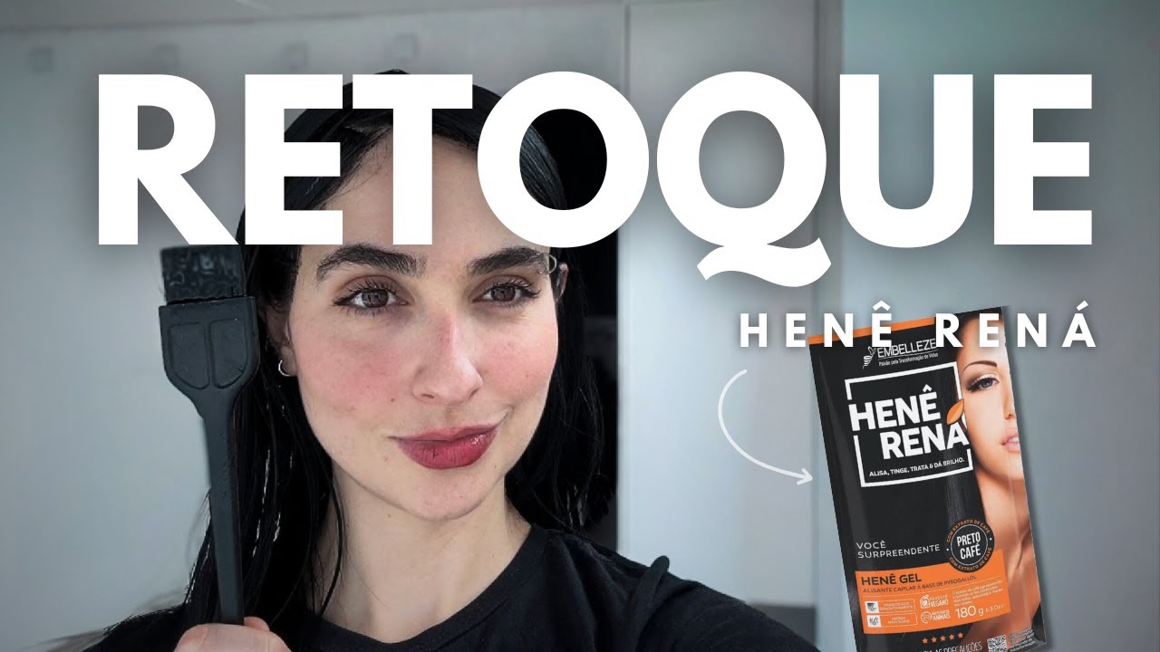 Como Funcionam os Retoques com Henê? | Retoque de Raiz com Henê Rená