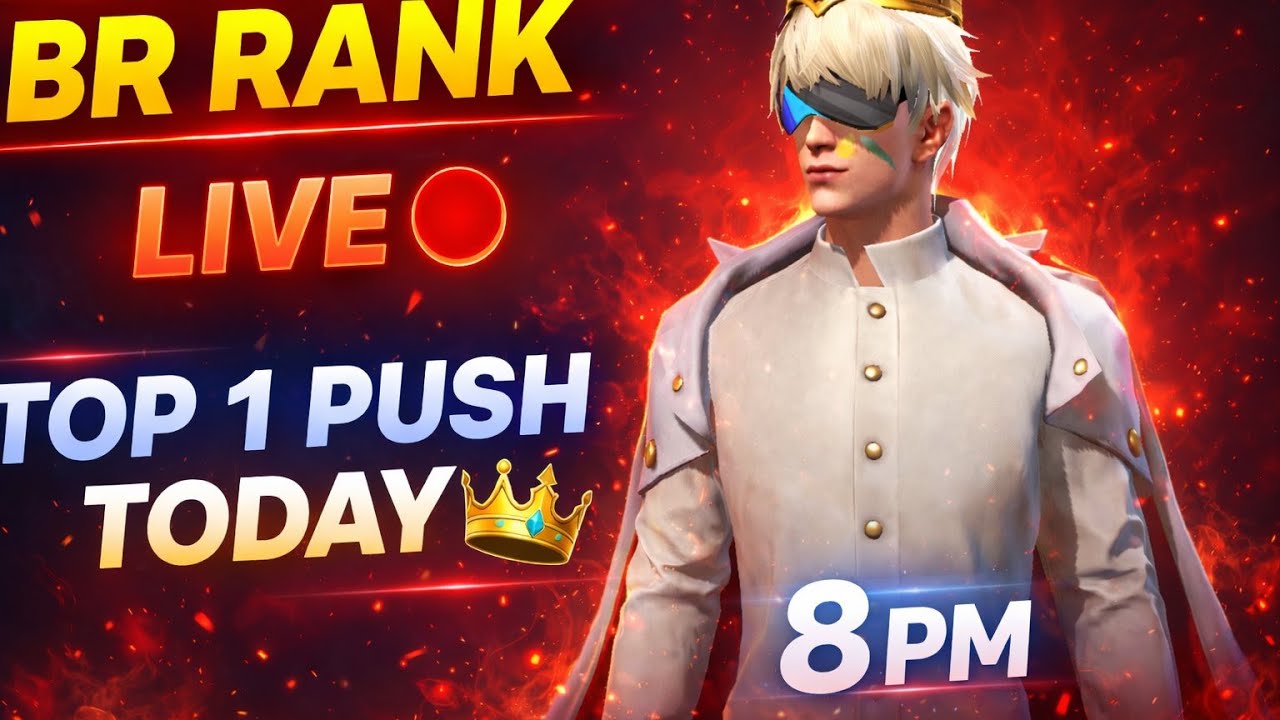 BR RANK LIVE 🔴TOP 1 PUSH TODAY 👑