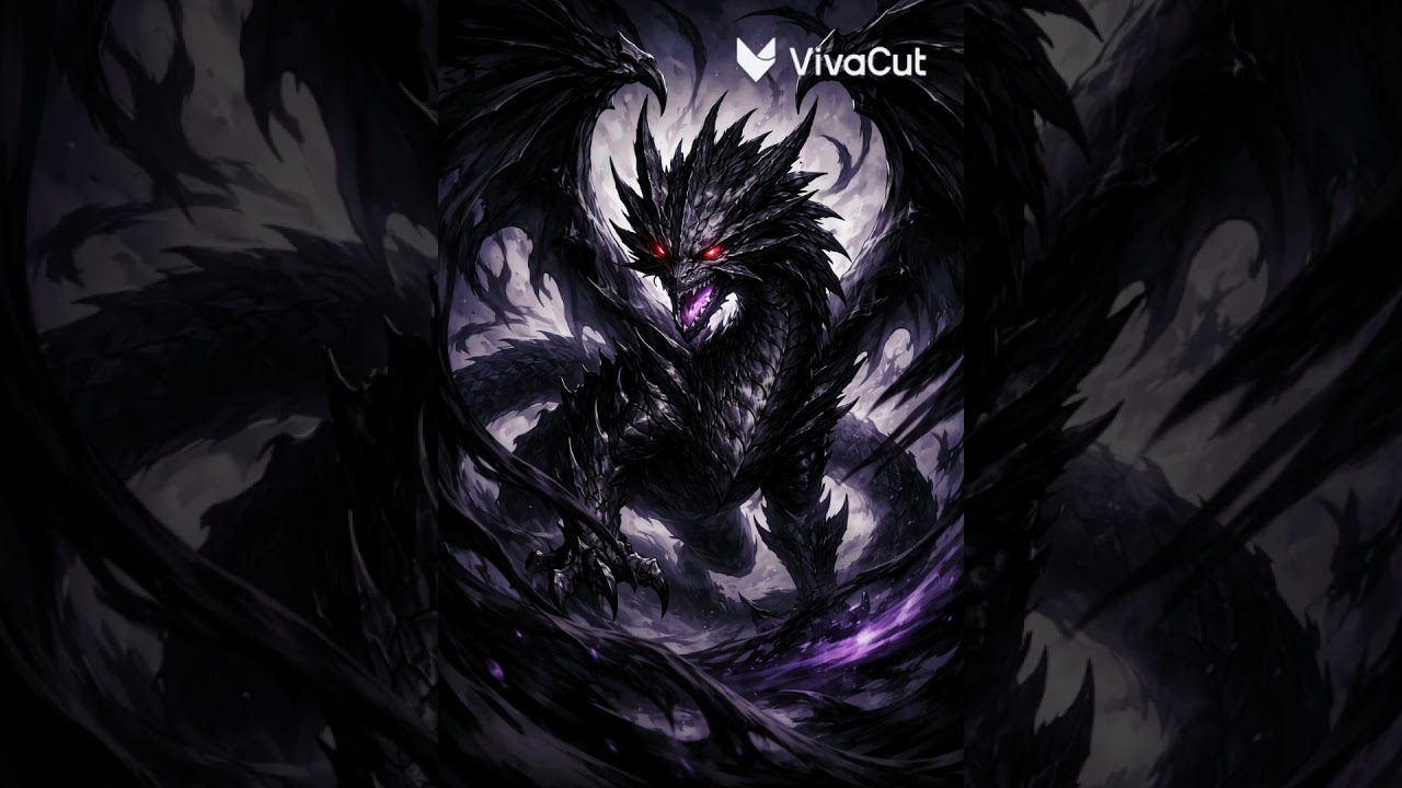 El dragón negro de las sombras