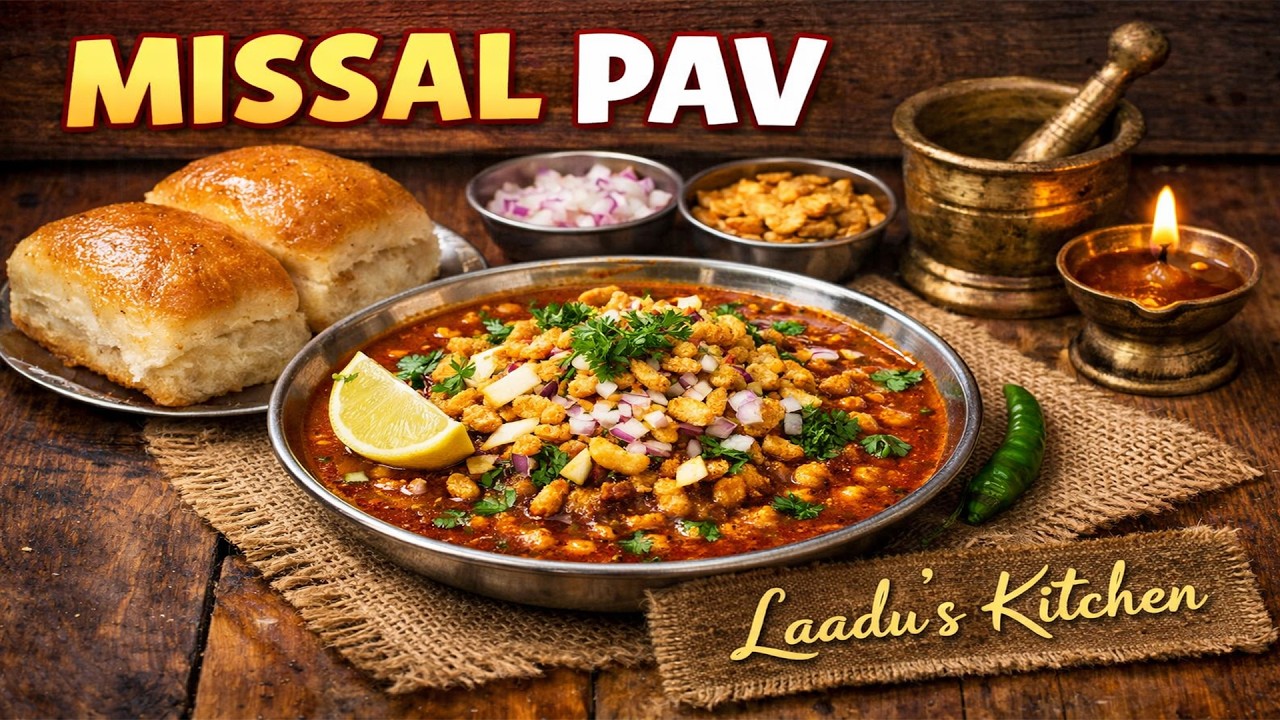 मिसळ पाव रेसिपी/missal pav recipe